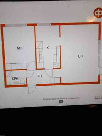 2h + avok + + suihku/wc + PK paikka + parveke n. 1  Kouvola
