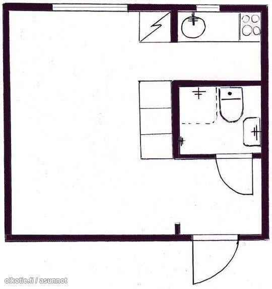 1h+kk  Uusikaupunki - valokuva 5