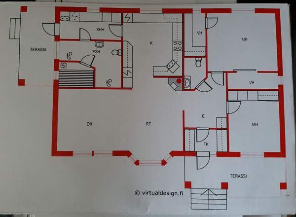 3h+k+s+khh+kellari/varasto+ullakko+kahden  auton t  Espoo – foto 3