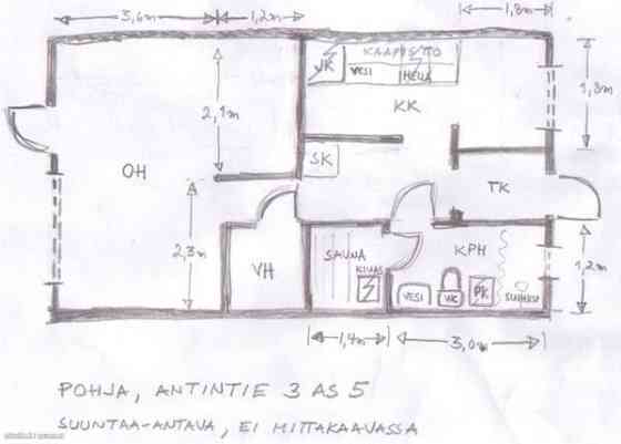 1h + k + s  Vieremä