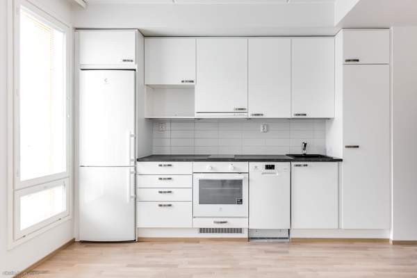 1h + avok + alkovi + lasitettu parveke  Oulu - valokuva 3