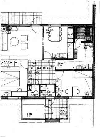 3h + k + s +ph + autotalli  Lappeenranta