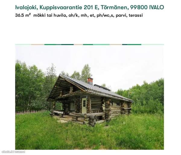 2h + tupak + s + wc + parvi  Ivalo – foto 1