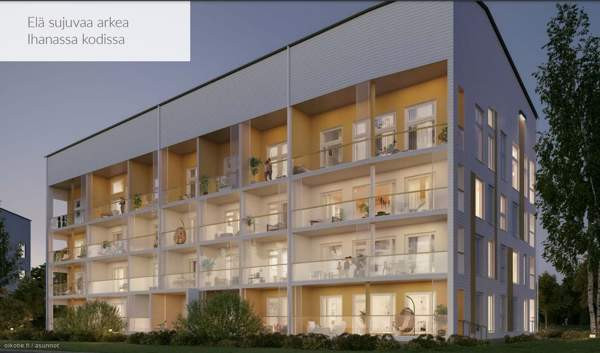 1h + p + lasitettu parveke (muuttovalmis)  Tuusula - valokuva 1