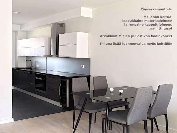 2h + k + kph + vh + parveke  Helsinki - valokuva 2