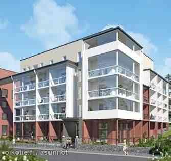 1h + avok + suuri lasitettu parv.  Vantaa