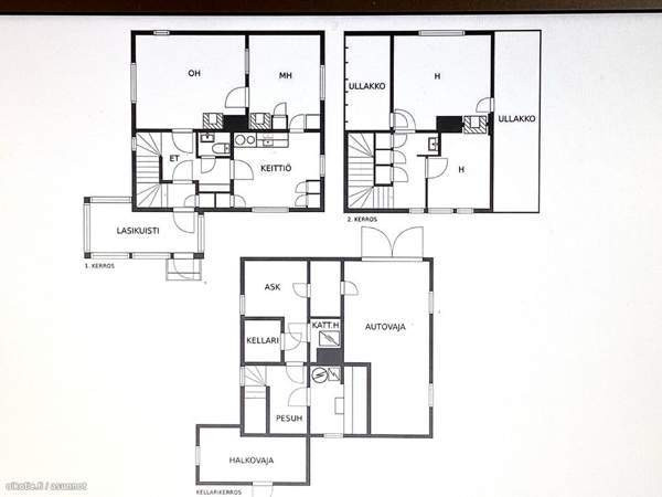 4h, k, 2 wc, pukuh, s/ph, at  Savonlinna - valokuva 3