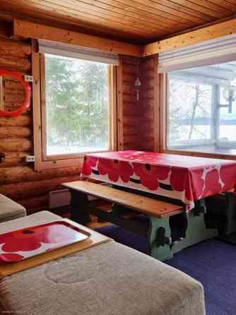 Olohuone, keittonurkaus, nukkumaparvi. Aitassa (pi  Tohmajärvi