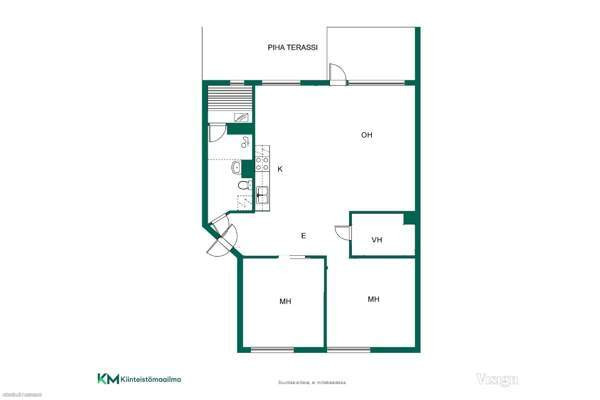 3h + s + p  Helsinki - valokuva 1