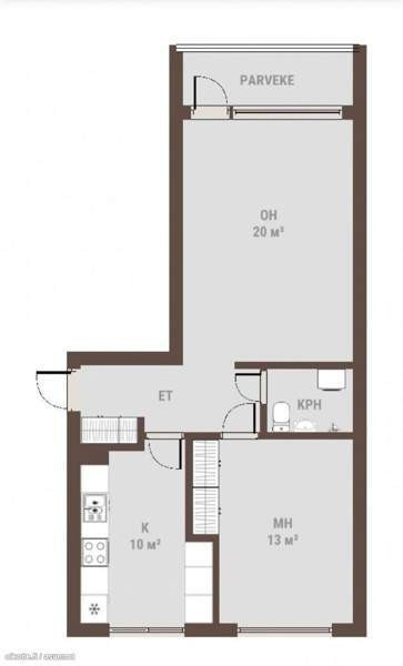 mh + oh + k + parveke  Helsinki - photo 3