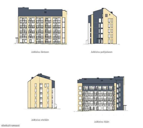 1h + avok + kp + lasitettu parveke  Nurmijaervi - photo 3