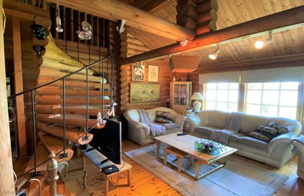 4h + avok + s + p + n 1 km järvenrantaa, Rantasaun  Savonlinna – foto 3