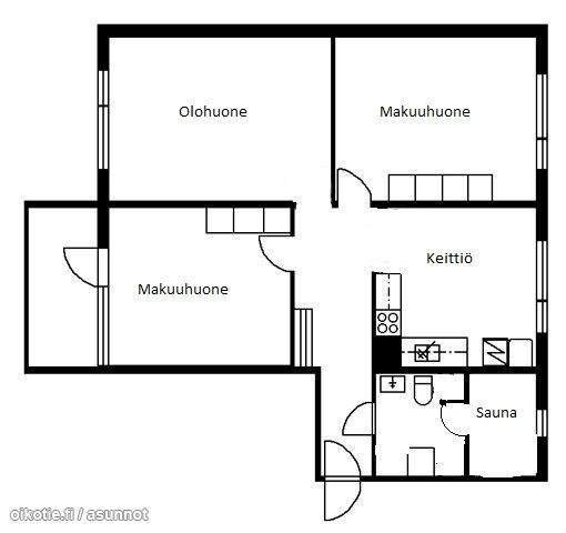 3h + k + sauna  Helsinki - изображение 2
