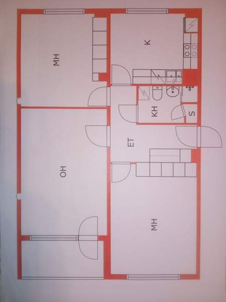 3h + k + s + p  Jämsänkoski – foto 1