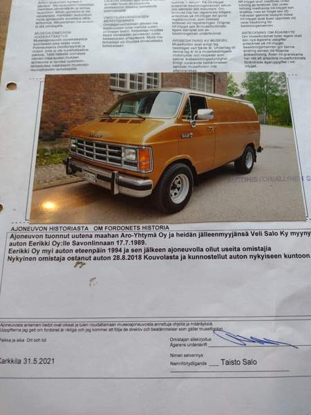 Dodge Ram B250 Karkkila - изображение 2