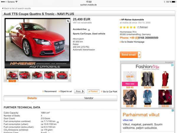 Audi TTS Siilinjaervi – foto 5