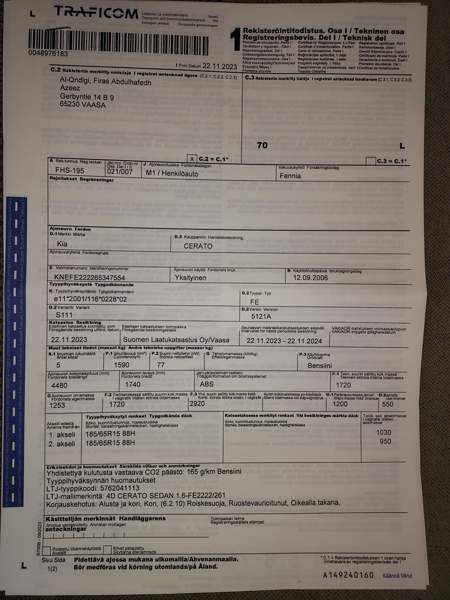 Kia Cerato Vaasa – foto 2