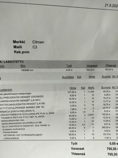 Citroen C3 Sonkajärvi - valokuva 8