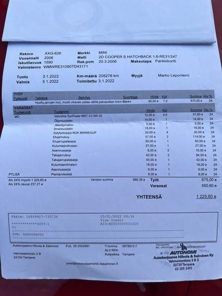 Mini Cooper S Nokia - valokuva 8