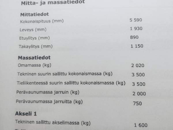 Volkswagen LT Laitila - valokuva 8