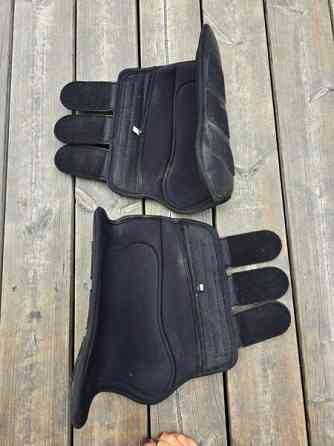 Lemieux mustat nahkaiset koulusuojat, XL Keuruu