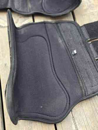 Lemieux mustat nahkaiset koulusuojat, XL Keuruu