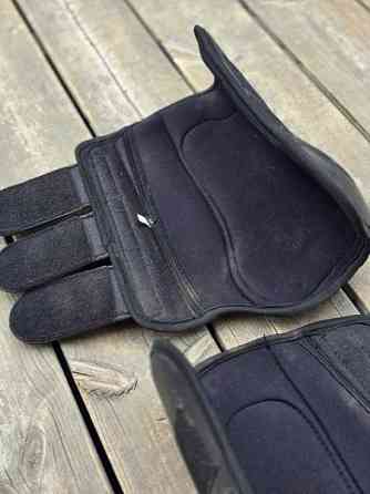 Lemieux mustat nahkaiset koulusuojat, XL Keuruu