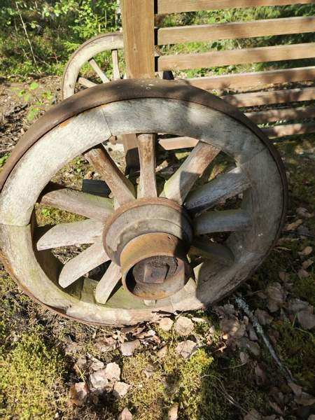 Hevosvetoisen kärryn tms pyörät Mynämäki – foto 6