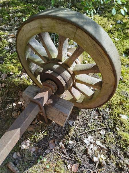 Hevosvetoisen kärryn tms pyörät Mynämäki – foto 7