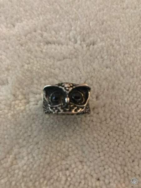 Metallinen pöllösormus, koko n. 17,5 mm Keuruu – foto 2