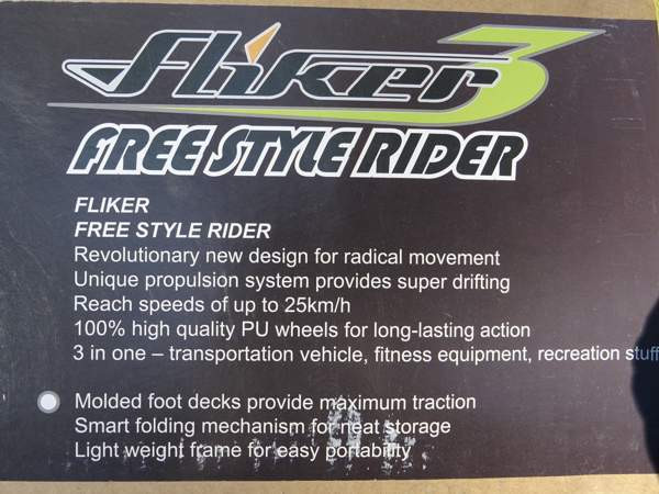 Potkulauta Fliker Scooter - kolmipyörä Helsinki - photo 3