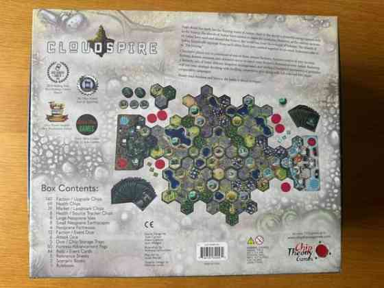 Cloudspire 2nd edition (KS version) lautapeli Helsinki