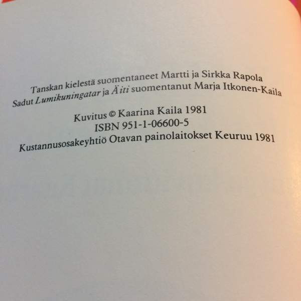 Pieni merenneito ja muita Andersenin satuja Helsinki - изображение 4