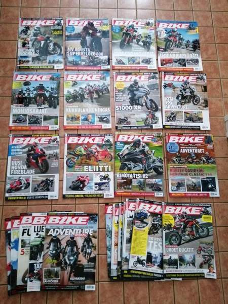 Bike-lehdet vuosilta 2019 ja 2020 Tampere - valokuva 1