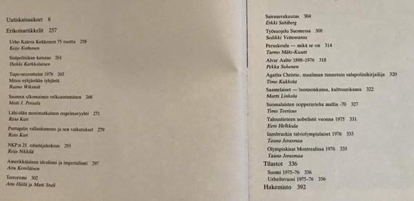 Kirjasarja Vuosifacta 1976-1980 Куопио - изображение 4