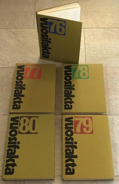 Kirjasarja Vuosifacta 1976-1980 Куопио - изображение 1