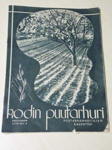 KODIN PUUTARHURI, KOTILIEDEN LIITE N:o4 / 1936 Kauhava - изображение 1