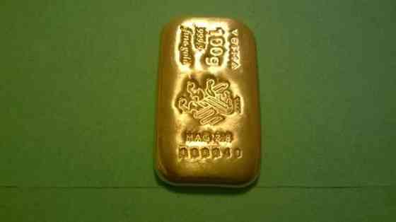 Voima 100 g 9999 kulta harkko. Sveitsistä Helsinki