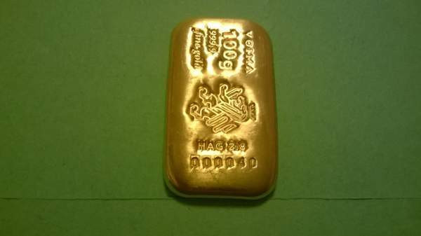 Voima 100 g 9999 kulta harkko. Sveitsistä Helsinki – foto 3