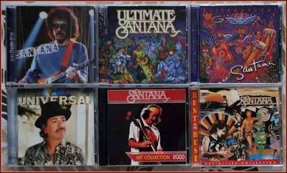 6 kpl Carlos Santana cd:ee levyjä (Osa RARE) Kouvola