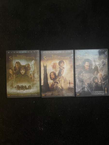 Taru Sormusten Herrasta DVD elokuvat Espoo - valokuva 1