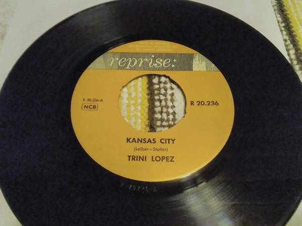Trini Lopez 7" Kansas City / Lonesome traveler Rovaniemi - photo 1