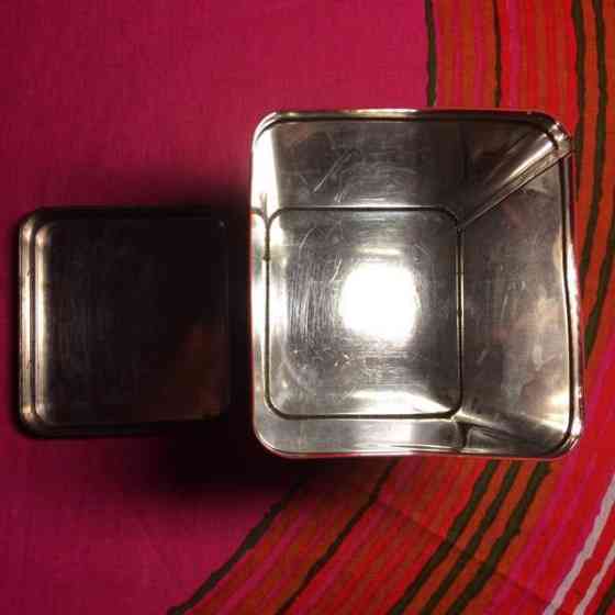 Retro Paulig Paula peltipurkki Helsinki