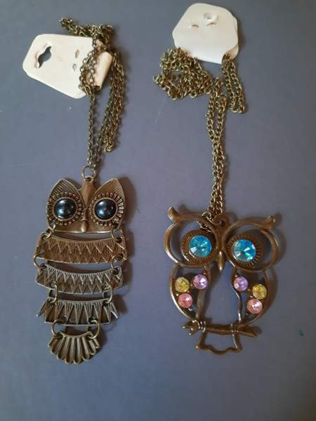 Pöllö kaulakoru 2 kpl Vaasa - valokuva 3