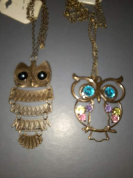 Pöllö kaulakoru 2 kpl Vaasa - valokuva 2