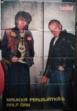 Suosikki lehden julisteet 80luku Kerava