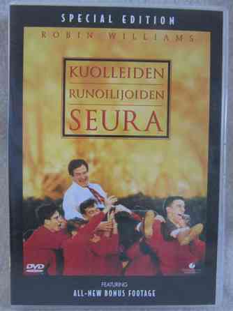 Kuolleiden Runoilijoiden Seura dvd Helsinki
