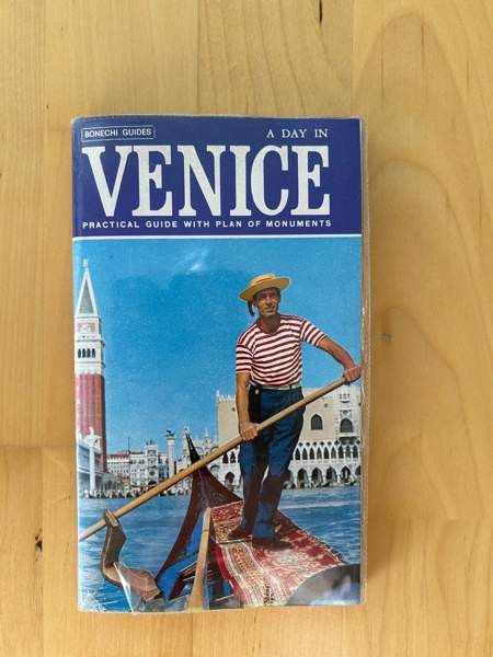 Venice - Venetsia vintage kartta ja opas ( 1976 ) Helsinki – foto 1