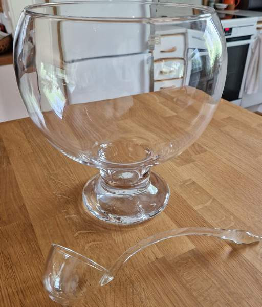 Boolimalja ja lasikauha, Riihimäen lasi, 70-luvulta, Эспоо - изображение 3