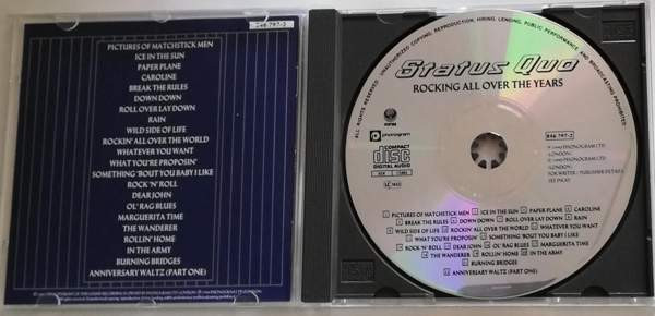 CD Status Quo: Rocking All Over The Years Kokkola – foto 2